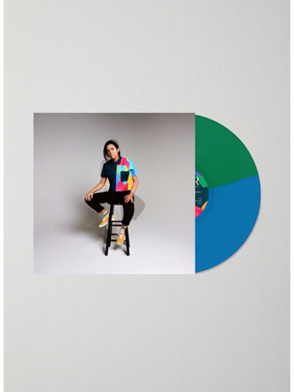 Illuminati Hotties - POWER, Green & Blue Split Color Vinyl LP